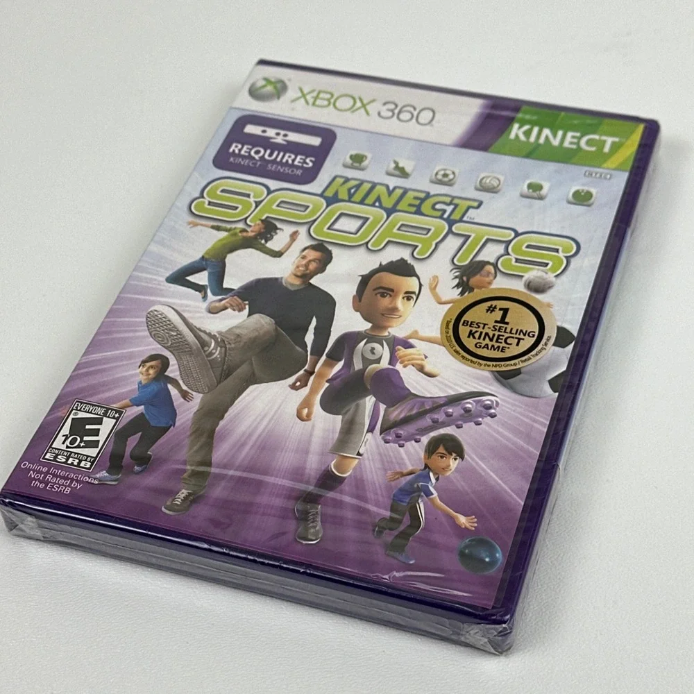 Kinect Sports Xbox 360 Microsoft‎ Game Studios New Sealed Motion Sports Game